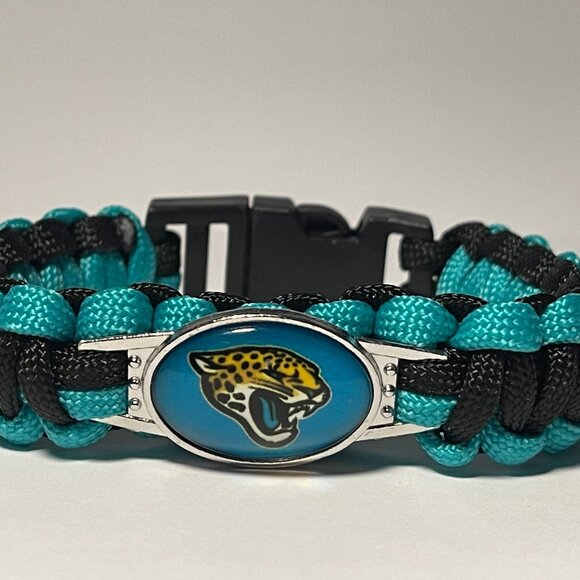 Jacksonville Jaguars NFL Paracord Bracelet NEW - Picture 1 of 2